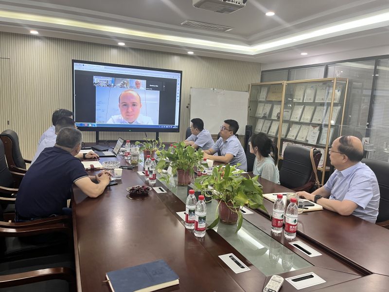 綠色冶煉賦能歐洲：陜西誠達工業爐制造有限公司與阿爾巴尼亞客戶舉行線上交流會